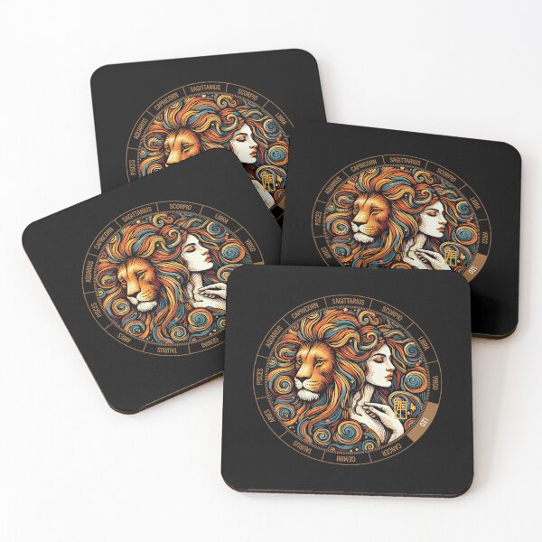Item preview, ZODIAC Leo - Astrological LEO - LEO - ZODIAC sign - Van Gogh style - 16 designed and sold by ArtProjectShop.