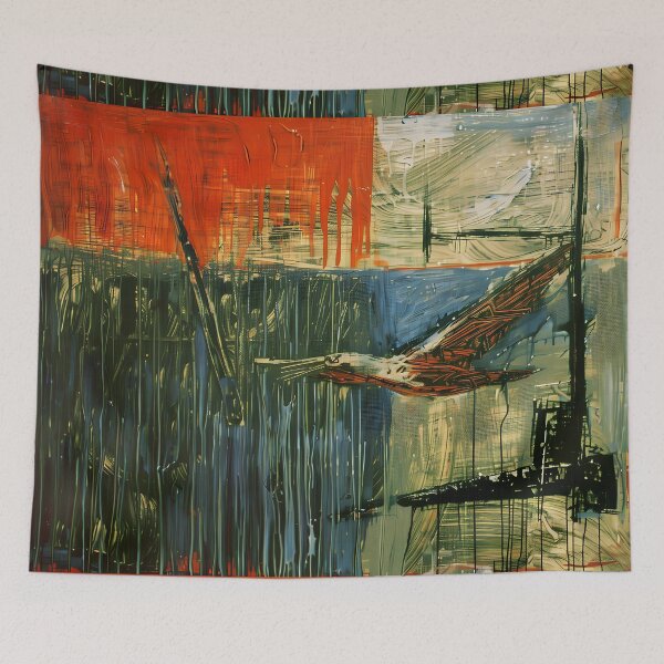 Item preview,  Bird on urban landscape 4 designed and sold by ErikFQ.
