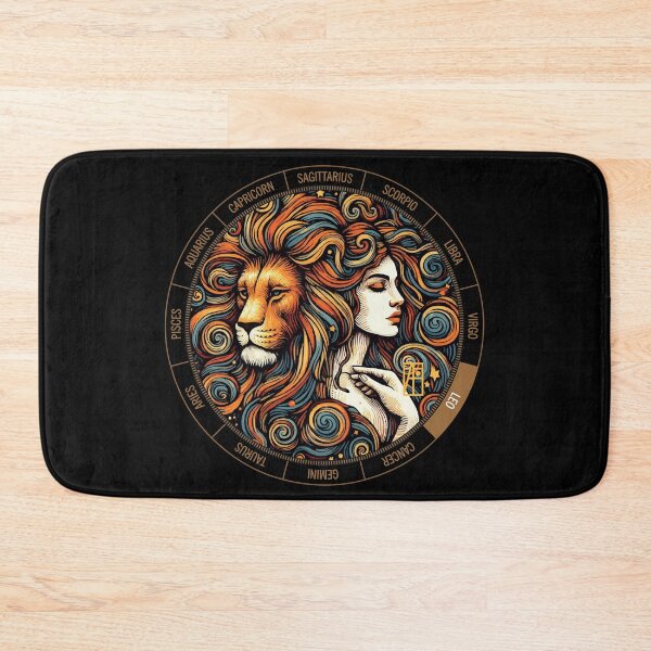 Aperçu de l'œuvre ZODIAQUE Lion - LEO Astrologique - LEO - Signe du ZODIAQUE - Style Van Gogh - 16 créée et vendue par ArtProjectShop.