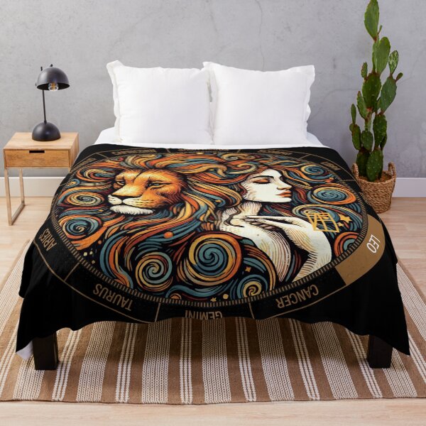Item preview, ZODIAC Leo - Astrological LEO - LEO - ZODIAC sign - Van Gogh style - 16 designed and sold by ArtProjectShop.