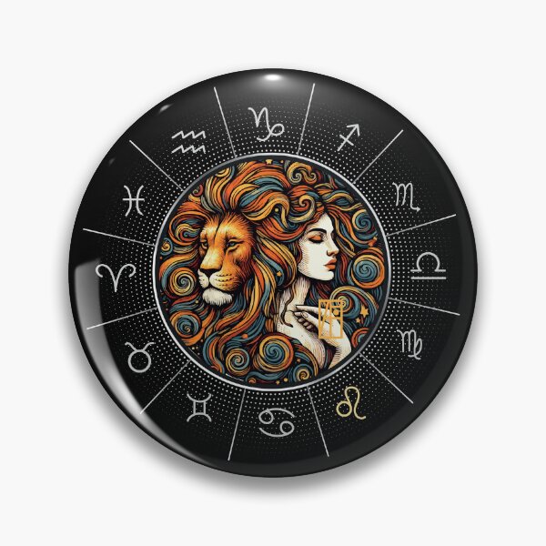Item preview, ZODIAC Leo - Astrological LEO - LEO - ZODIAC sign - Van Gogh style - 17 designed and sold by ArtProjectShop.
