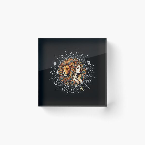 Artikelvorschau, ZODIAC Leo - Astrologischer LEO - LEO - ZODIAC-Zeichen - Van-Gogh-Stil - 17 entworfen und verkauft von ArtProjectShop.