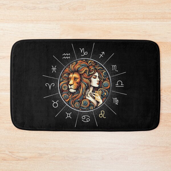 Aperçu de l'œuvre ZODIAQUE Lion - LEO Astrologique - LEO - Signe du ZODIAQUE - Style Van Gogh - 17 créée et vendue par ArtProjectShop.