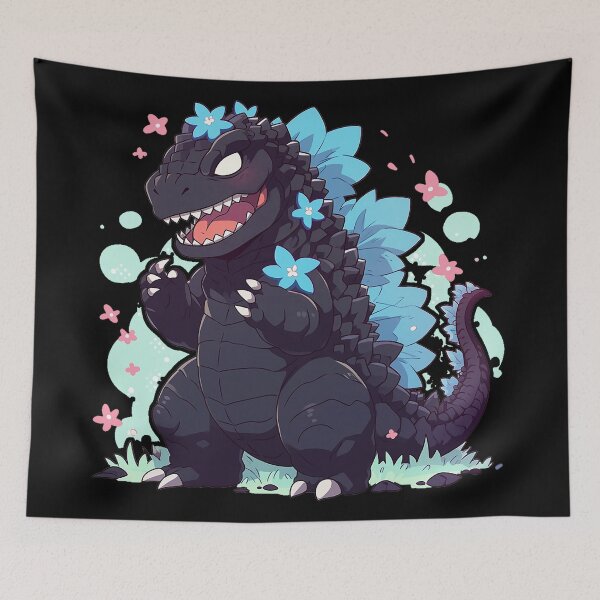 Item preview, chibi godzilla designed and sold by skateras.
