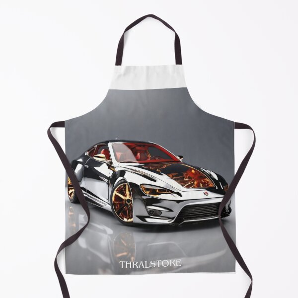 Item preview, Chrome Car With Gold Details designed and sold by ThralStore.