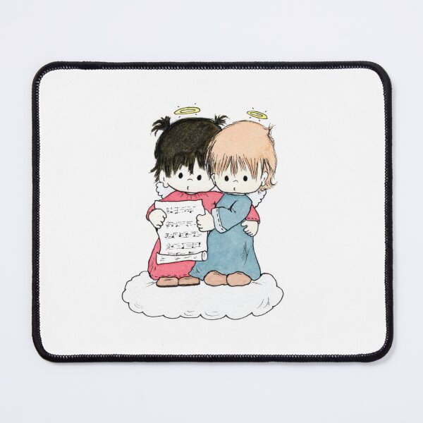 Item preview, two little angels on a cloud designed and sold by taritingle.