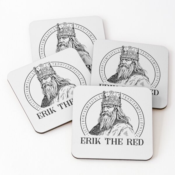 Item preview, Erik the red norse explorer setting up settlement in Greenland designed and sold by Lady-Frost.