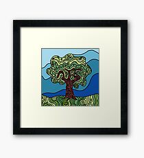 Earth Tree Framed Print