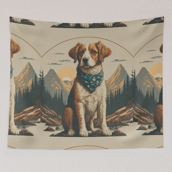 Item preview, Woof & Wanderlust Vintage Dog Adventure designed and sold by Lorets-Designs.