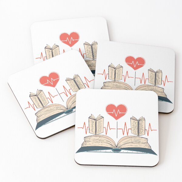 Item preview, The Reader's Heartbeat Tote & Tee designed and sold by Liseri.