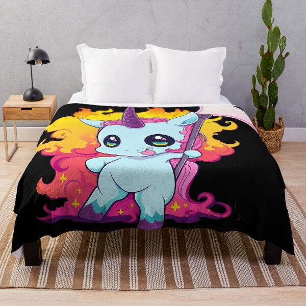 Item preview, grim reaper funny unicorn designed and sold by skateras.