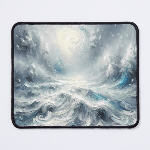 Item preview, Frigid Blizzard Ice Sheet designed and sold by LivingArtClips.