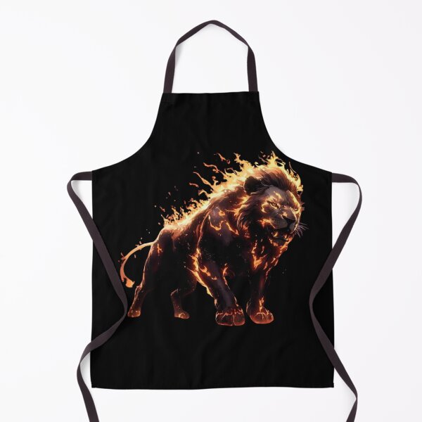 Item preview, amazing burning lion designed and sold by Lunaawga.