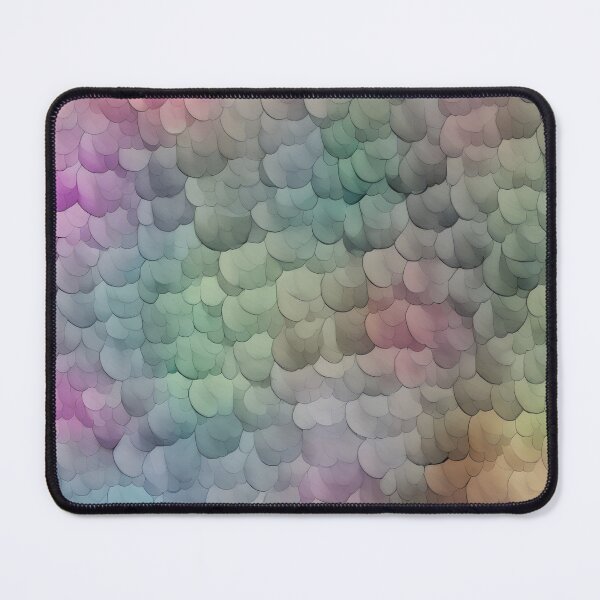 Item preview, Pastel Fish Scale Pattern designed and sold by DesignsbyVelvet.