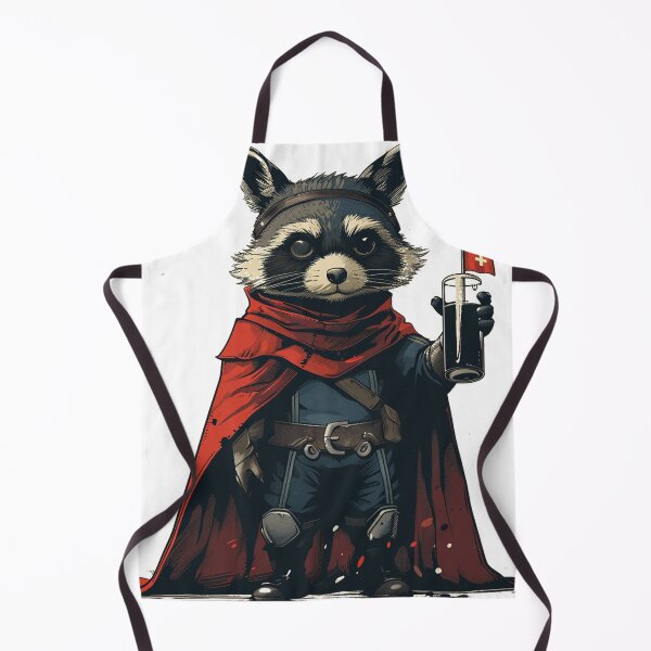 Item preview, Swiss Sentinel Raccoon's Alpine Salute designed and sold by dungeonwarriors.