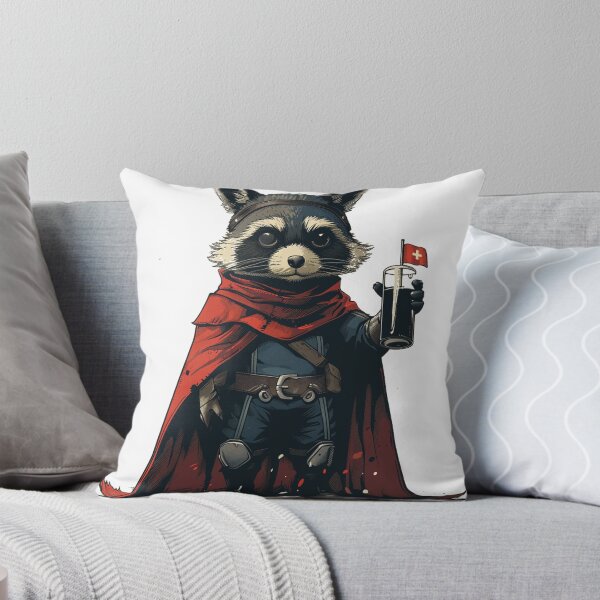 Item preview, Swiss Sentinel Raccoon's Alpine Salute designed and sold by dungeonwarriors.
