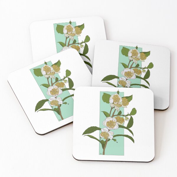 Item preview, Tea Blossom | Camellia sinensis designed and sold by inkythoughts.