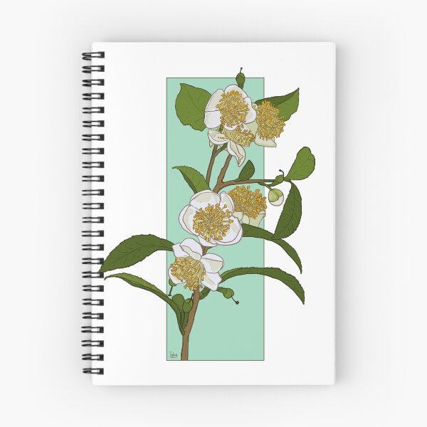 Item preview, Tea Blossom | Camellia sinensis designed and sold by inkythoughts.