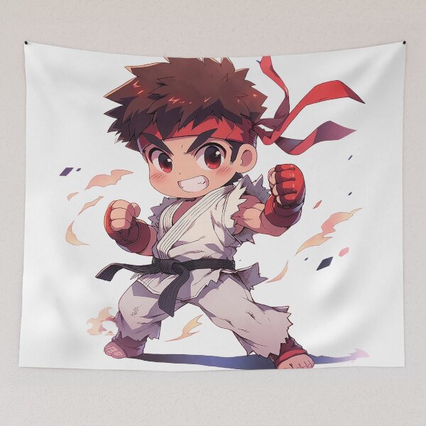 Item preview, ryu street fighter designed and sold by skateras.