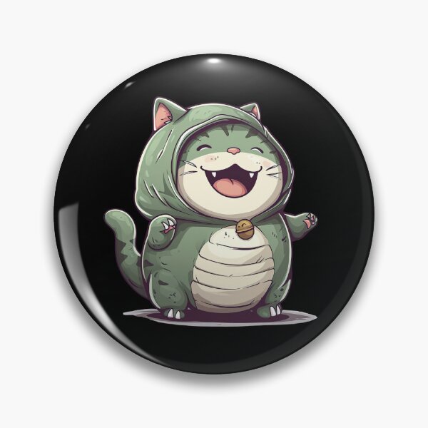 Item preview, Dinosaur Kawaii Cat designed and sold by Metin Ozer.