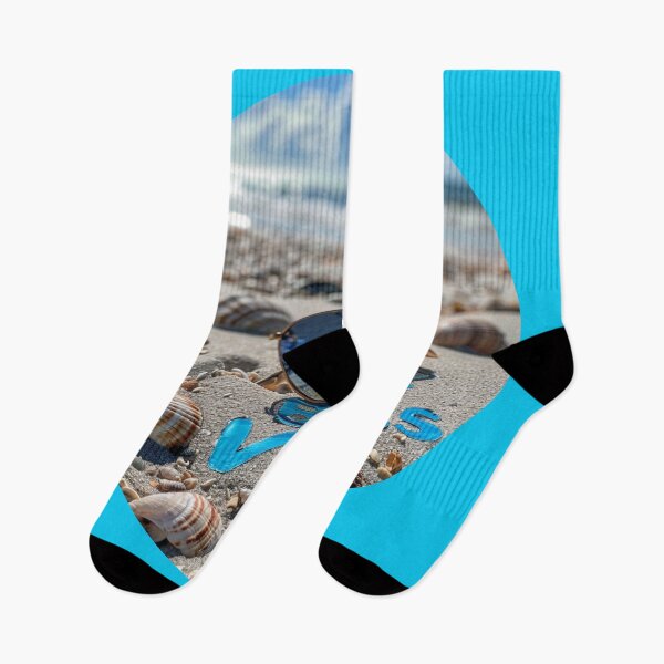 Item preview, Coastal Serenity Scribbles: Handwritten "Beach Vibes" designed and sold by Ace Apparel  Attire.