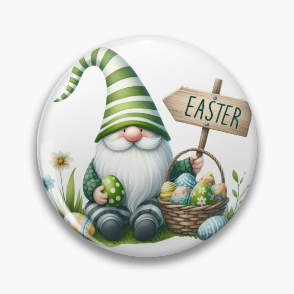 Item preview, Cute Easter Gnome designed and sold by Magnuna.