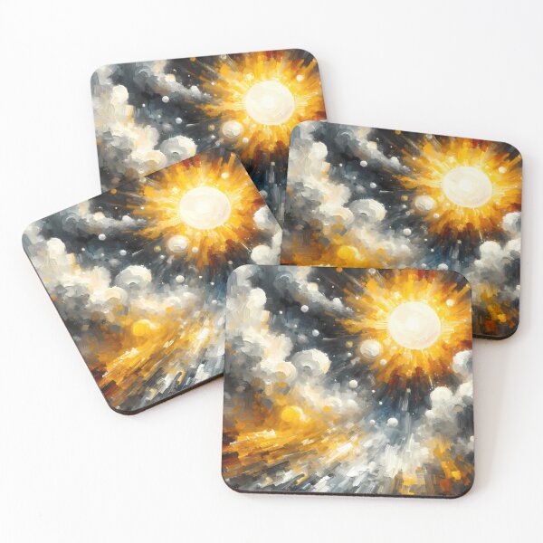 Item preview, Abstract Sun Impression designed and sold by LivingArtClips.