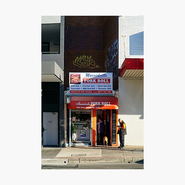 Item preview, Marrickville Pork Roll - Waiting Game designed and sold by MyInnerWest.