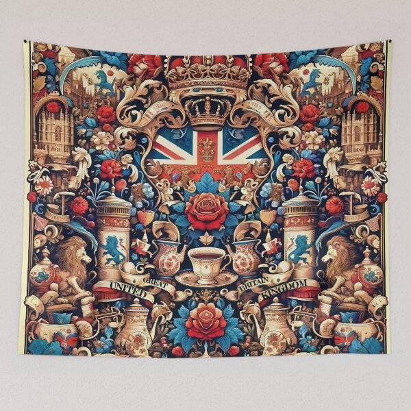 Item preview, Vintage British Folk Art:  Regal Majesty designed and sold by stevepmp.