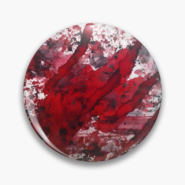 Item preview, Red, White, and Black Alcohol Ink Painting designed and sold by freshinkarts.