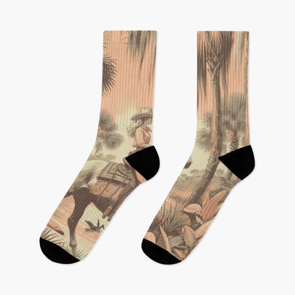 Item preview, Tropical Florida Cowgirl with Palms  designed and sold by FloridaWildOnes.
