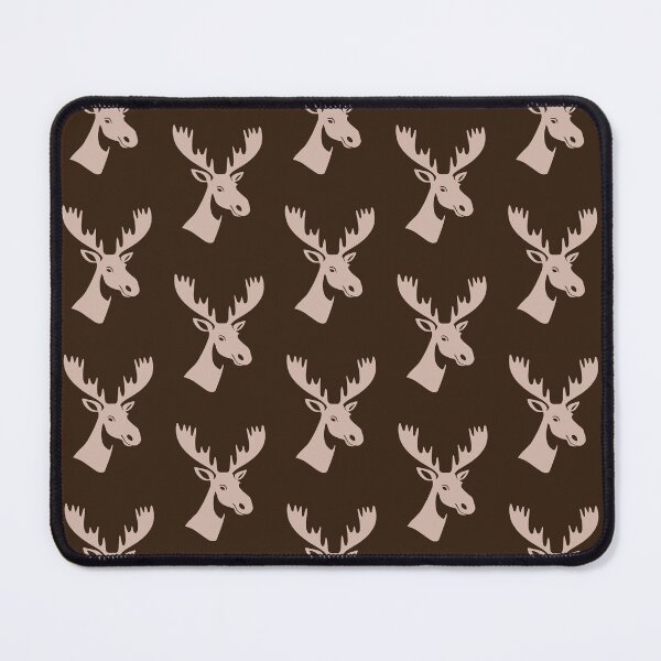 Item preview, Moose Pattern Brown and Cream designed and sold by tonymagnerart.