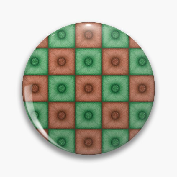 Item preview, Chess pattern from "Pouf" tiles the color of burning sand and madang designed and sold by Cherevan.