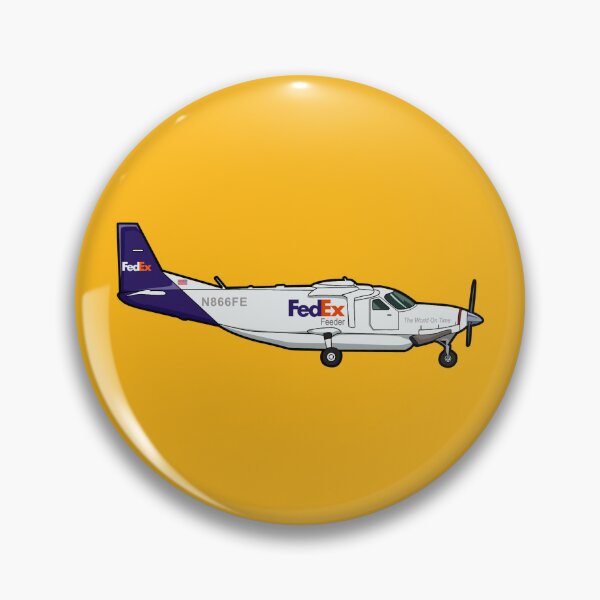 Item preview, C208b - FedEx Feeder Cargo Pilot  designed and sold by PilotDecals.