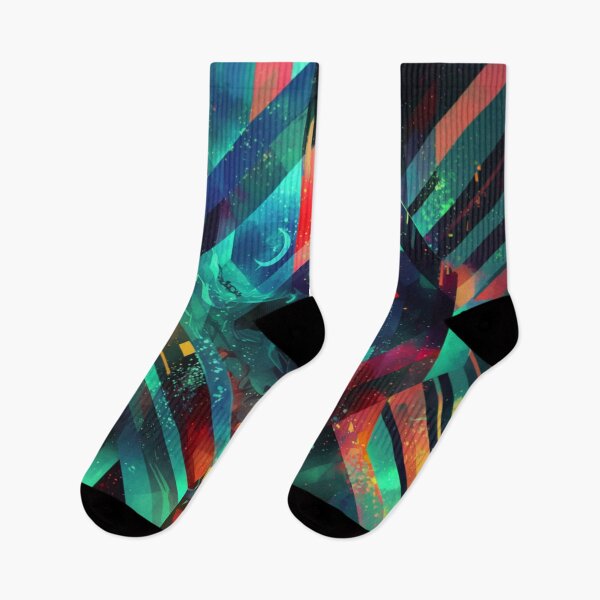 Item preview, Colorful Abstract Geometric Pattern designed and sold by adlkh.