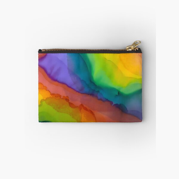 Item preview, Rainbow Color Alcohol Ink Painting designed and sold by freshinkarts.