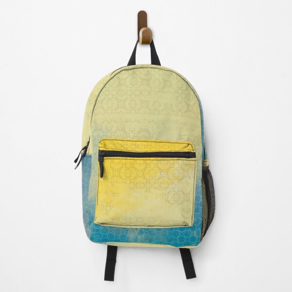 Item preview, Painted Dream Mist over Dusk on yellow and blue, detail designed and sold by NoaaDesign.