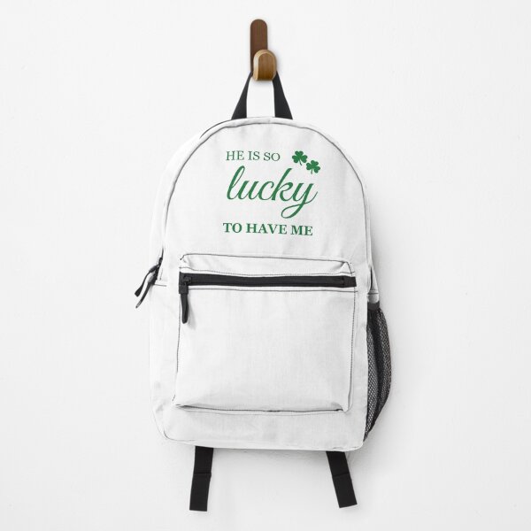 Item preview, He is So Lucky to have Me, Funny Cute St Patricks Day Tee, Cool Gift, I Am So Lucky I Have Patience, Funny Couples Shirt designed and sold by YouSsefHN05.