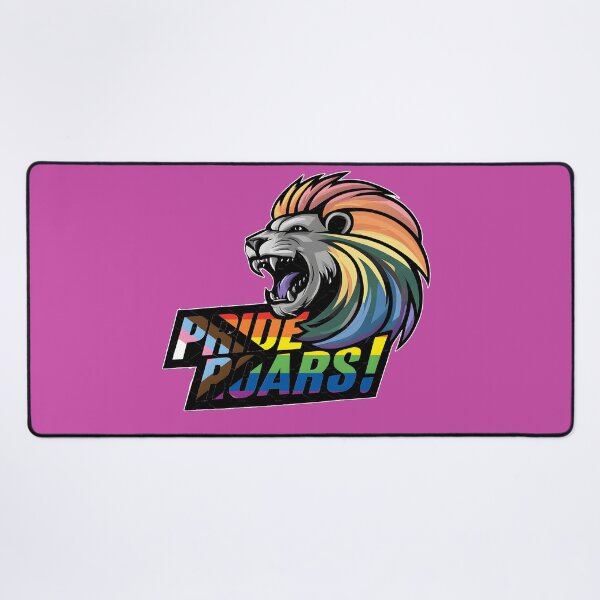 Item preview, Rainbow-Maned Pride Lion: Hear the Roar! designed and sold by MillennialVibe.