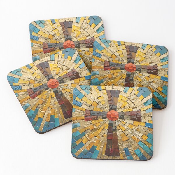 Item preview, Cross of Jesus Christ Mosaic designed and sold by Crinkl.