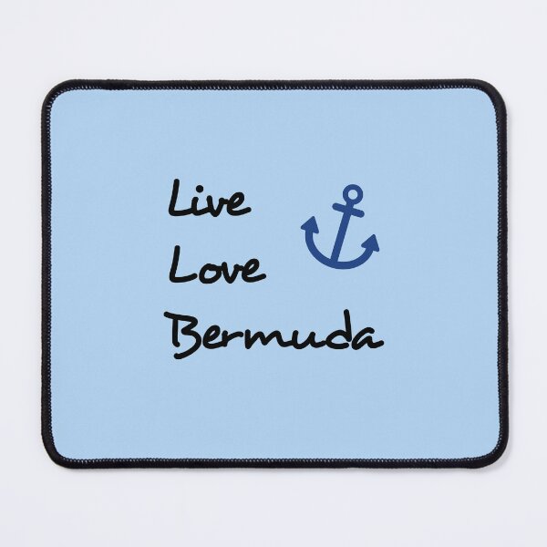 Item preview, Live Love Bermuda Script Text with Anchor Light-Color designed and sold by TinyStarAmerica.