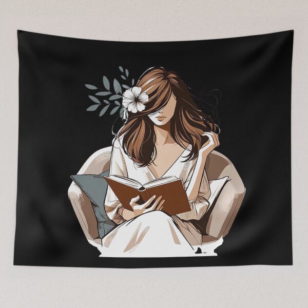 Item preview, Peaceful Literary Escape designed and sold by M-ormin.