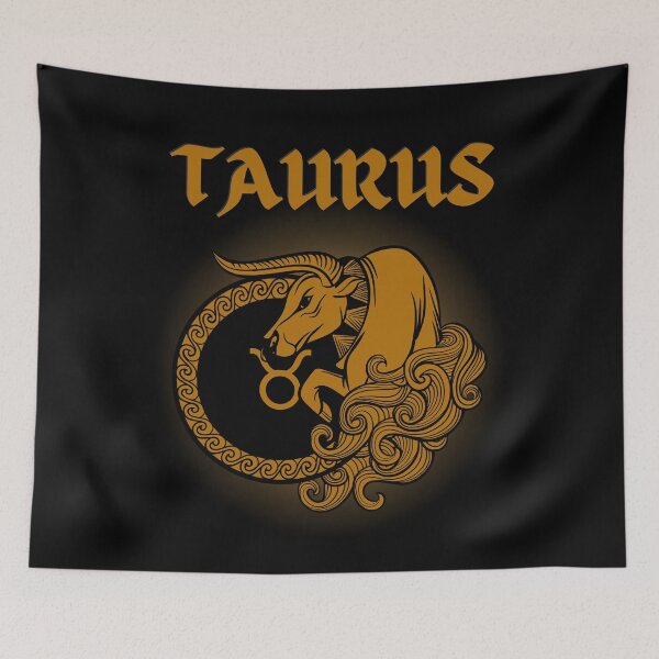 Item preview, Gothic Style Zodiac Taurus designed and sold by MysticZodiac.