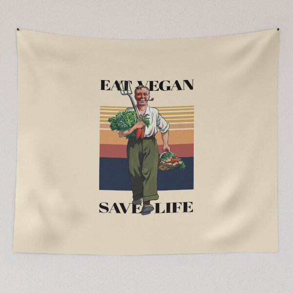 Item preview, Vintage Vegetarian Old Man designed and sold by KewaleeTee.
