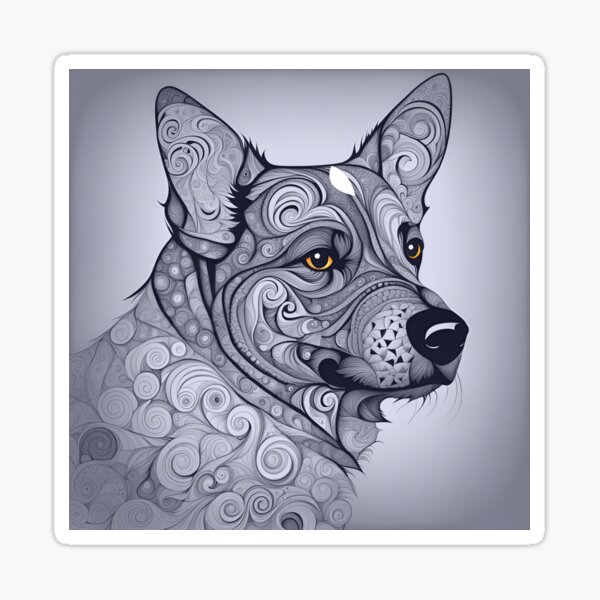 Item preview, Blue Heeler IX designed and sold by vcalemine.