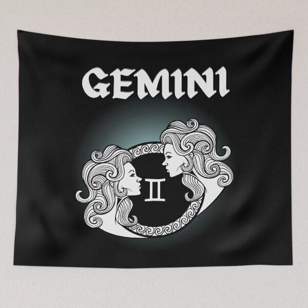 Item preview, Gothic Style Zodiac Gemini designed and sold by MysticZodiac.