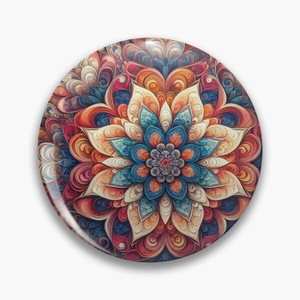 Item preview, Floral mandala pattern  designed and sold by Coollzone.