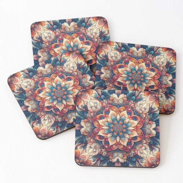 Item preview, Floral mandala pattern  designed and sold by Coollzone.