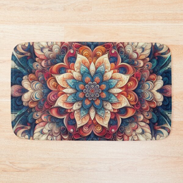 Item preview, Floral mandala pattern  designed and sold by Coollzone.