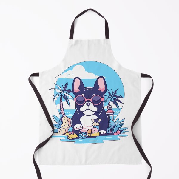 Item preview, French bulldog on vacation designed and sold by AdaMazingDesign.